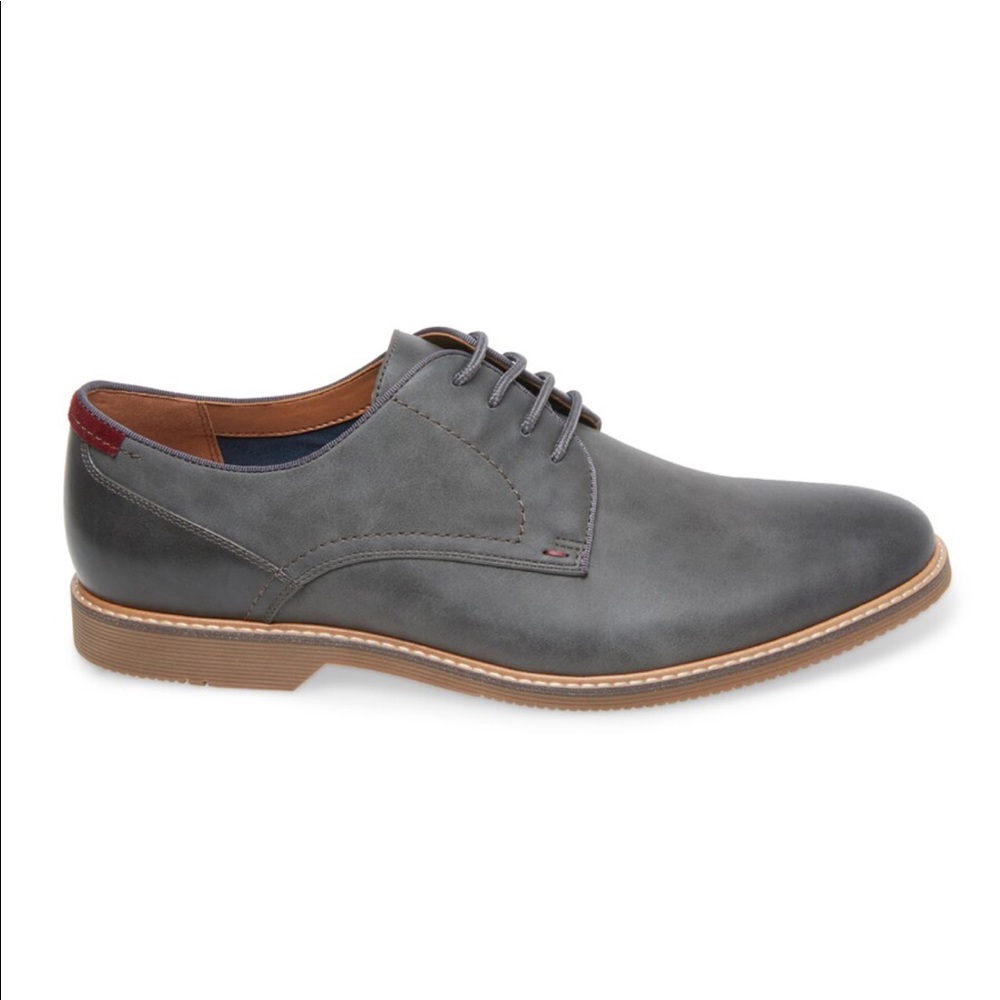 Steve Madden Men's Gray Ousted Oxford Size 13M